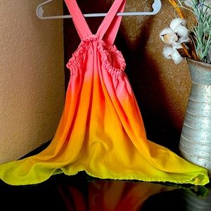 Colorful dress size 18 to 24 months